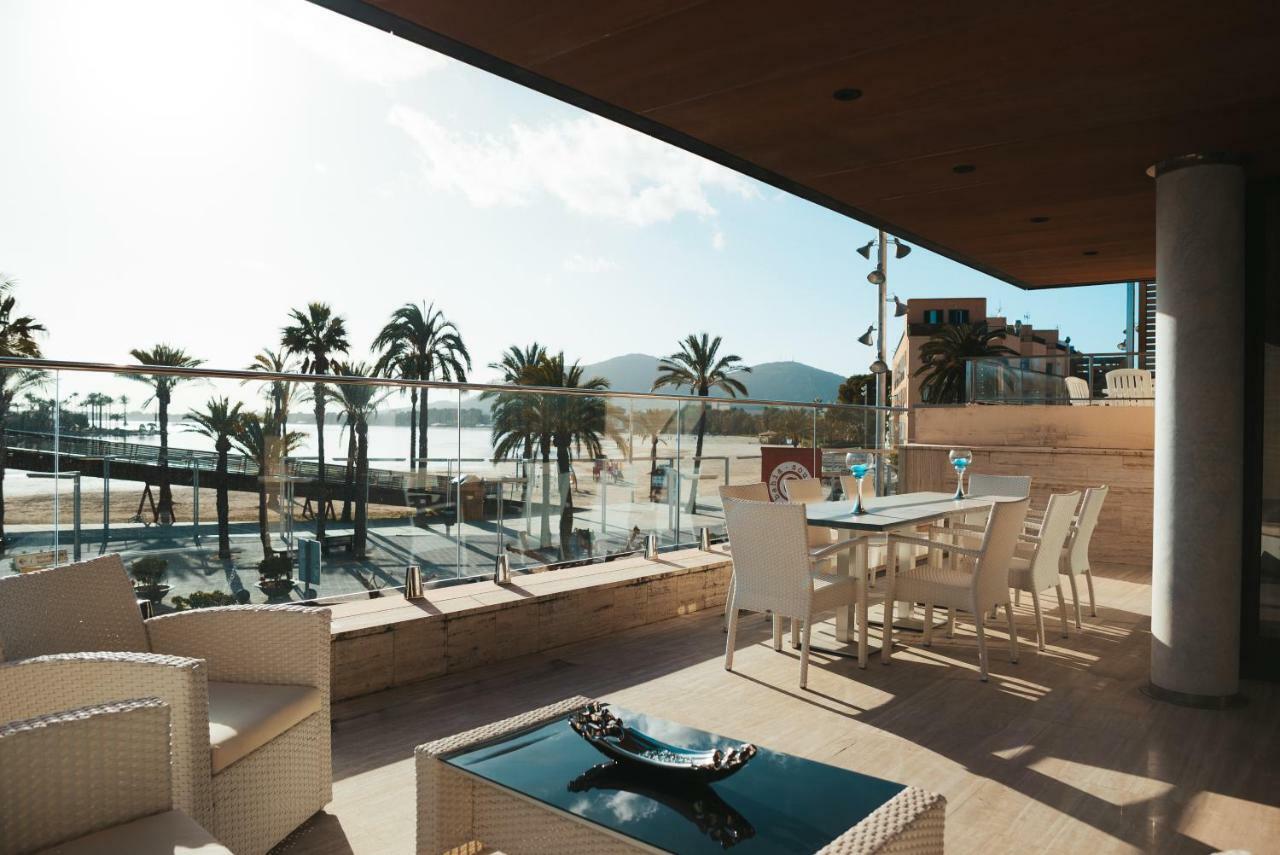 Grand Terrace Apartment In Puerto De Alcudia エクステリア 写真